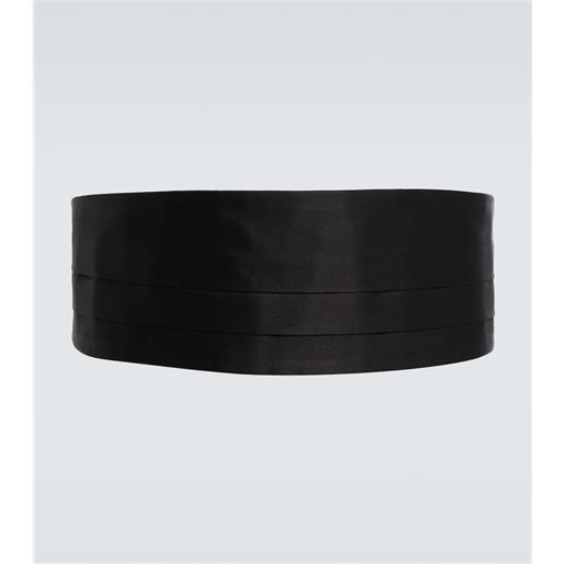 Valentino Garavani cintura da smoking in seta