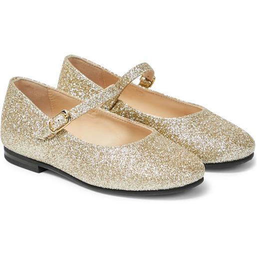 Il Gufo ballerine con glitter