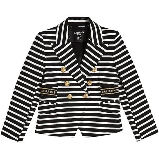 Balmain Kids blazer a righe