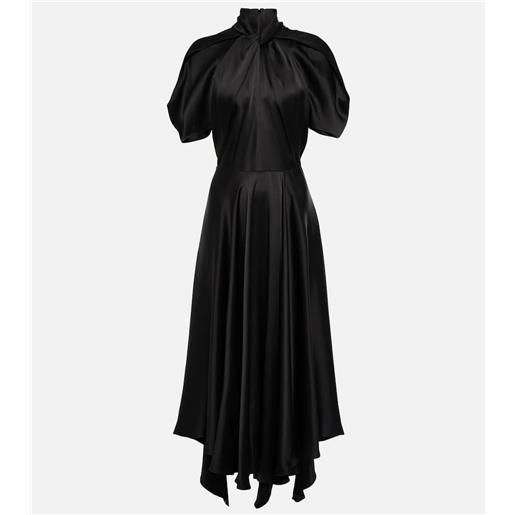 Stella McCartney abito midi in raso