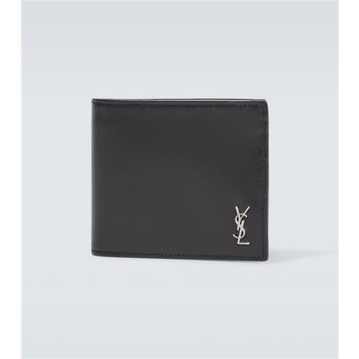 Saint Laurent portafoglio cassandre in pelle