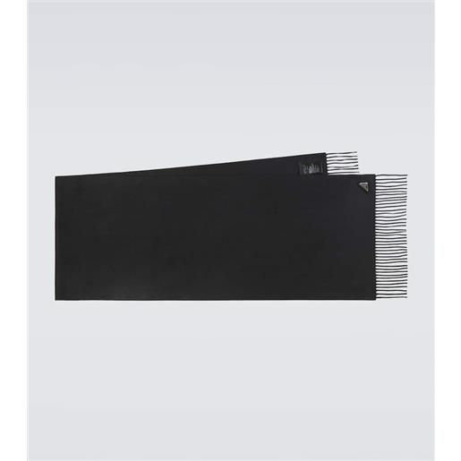 Prada foulard in seta e cashmere