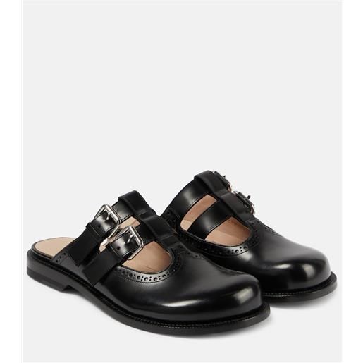 Loewe slippers campo in pelle