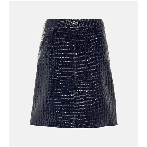 Tom Ford gonna midi in pelle con stampa