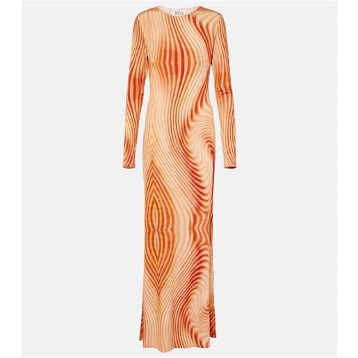 Tove abito lungo malloree in jersey