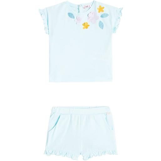 Il Gufo baby - blusa e shorts in cotone