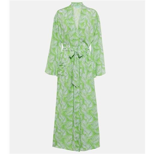 Melissa Odabash vestaglia louisa con stampa