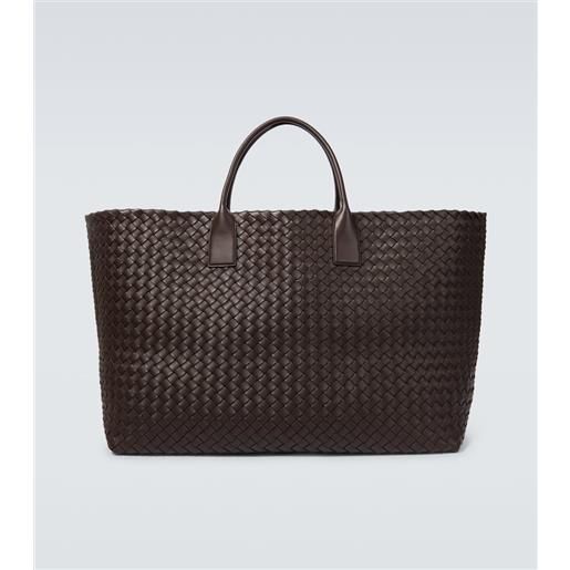 Bottega Veneta borsa cabat maxi in pelle