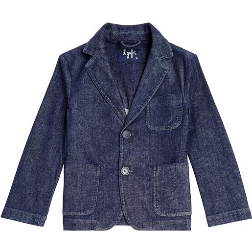 Il Gufo blazer monopetto di jeans