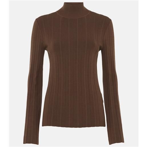 Joseph dolcevita in misto seta a pieghe