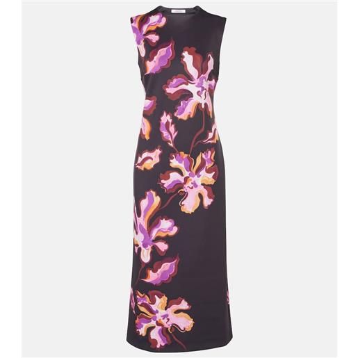 Dorothee Schumacher abito midi in neoprene con stampa