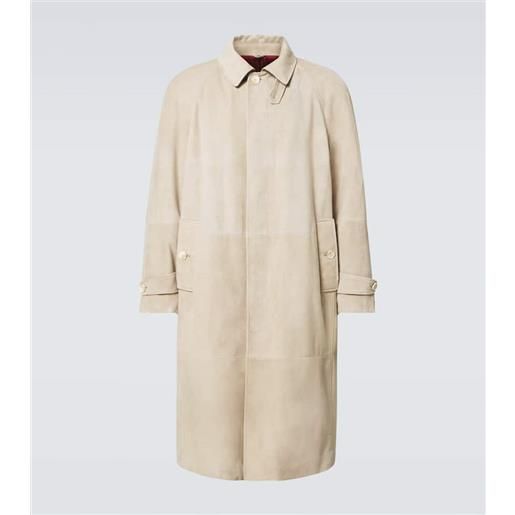 Brunello Cucinelli soprabito in suede