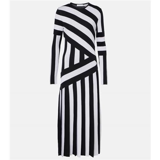 Gabriela Hearst abito lungo seema in lana