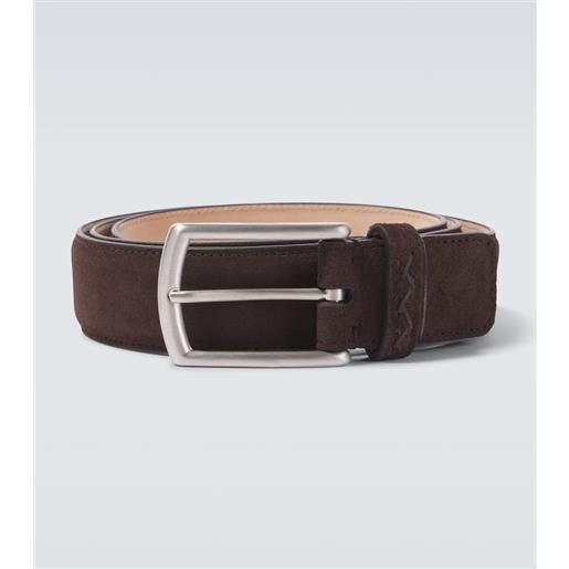 Zegna cintura in suede
