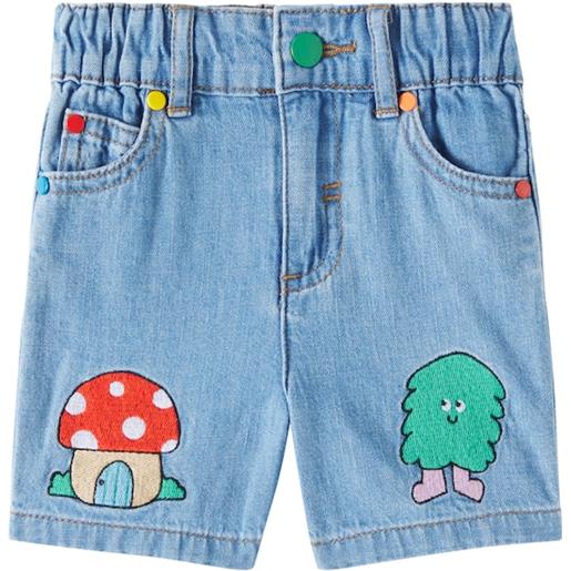 Stella McCartney Kids baby - shorts di jeans