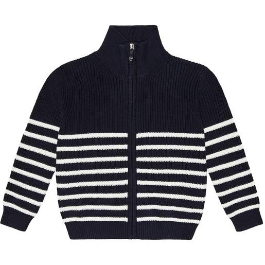 Il Gufo pullover in cotone a righe