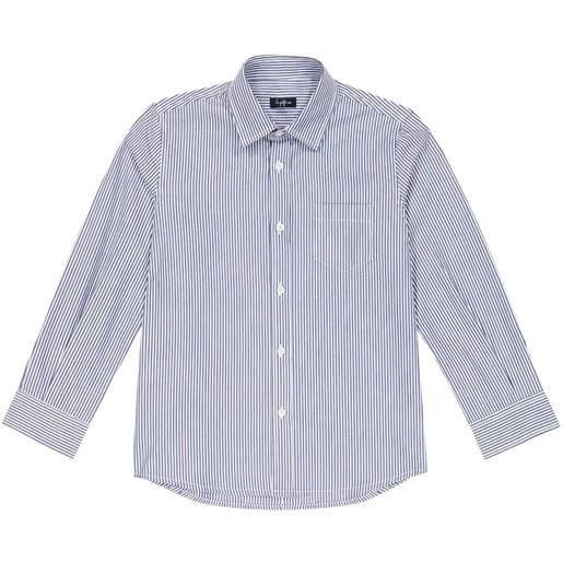 Il Gufo camicia in cotone gessato