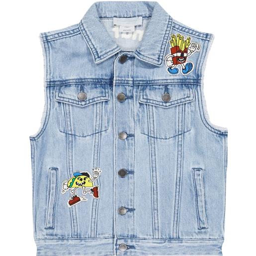 Stella McCartney Kids gilet di jeans