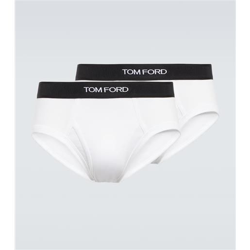 Tom Ford set di 2 slip in misto cotone