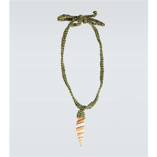 Alanui collana con ciondolo a conchiglia