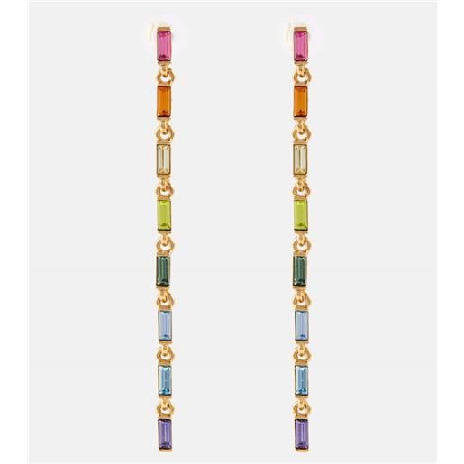 Oscar de la Renta orecchini con cristalli