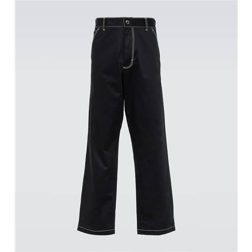 Prada pantaloni in cotone