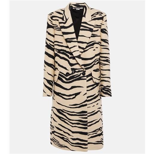 Stella McCartney soprabito monopetto con stampa