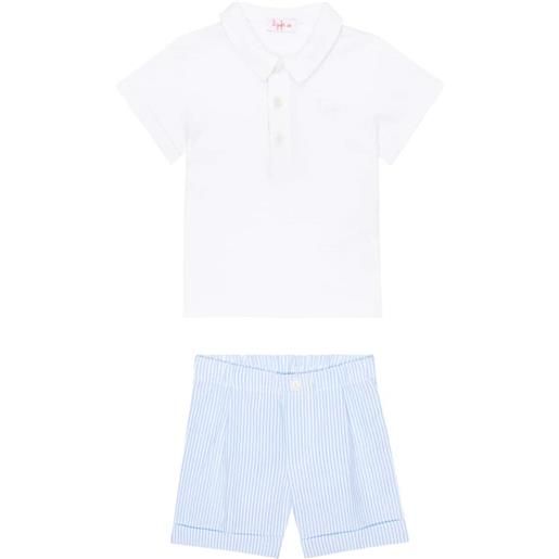 Il Gufo baby - set di polo e shorts in cotone