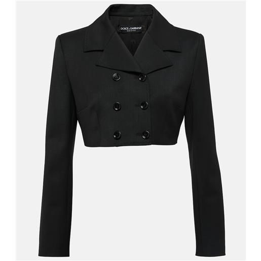 Dolce&Gabbana blazer doppiopetto cropped