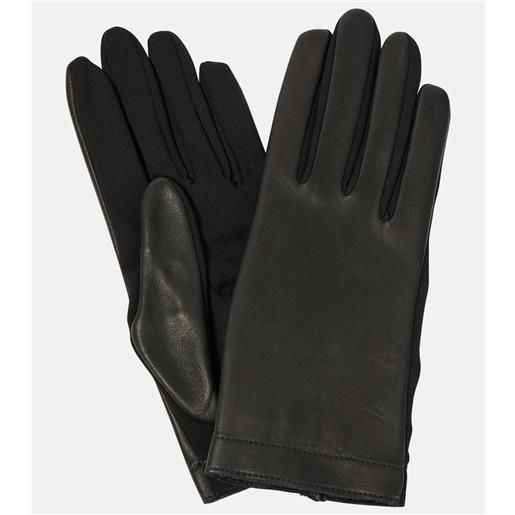 Alaia alaã¯a guanti con pelle