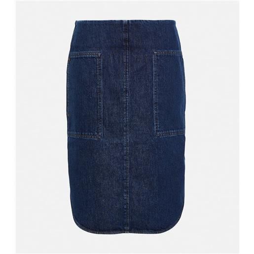 Toteme gonna midi di jeans