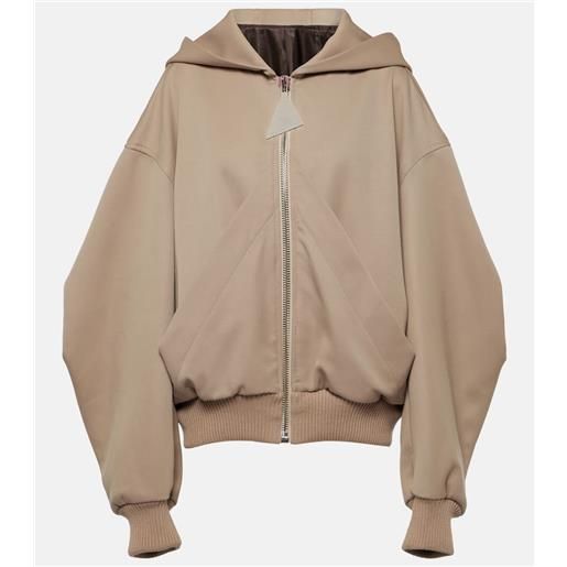 The Attico bomber in gabardine di lana