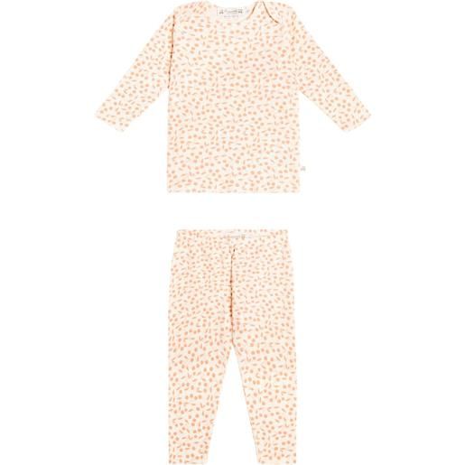 Bonpoint baby - top e pantaloni timi in cotone