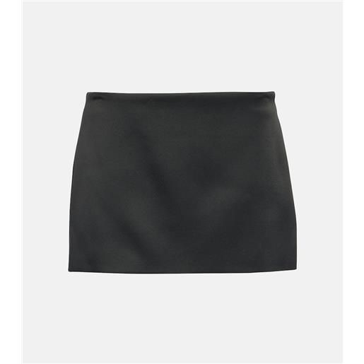 Khaite minigonna jett in crãªpe