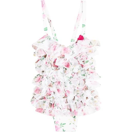 Monnalisa baby - costume intero con ruches