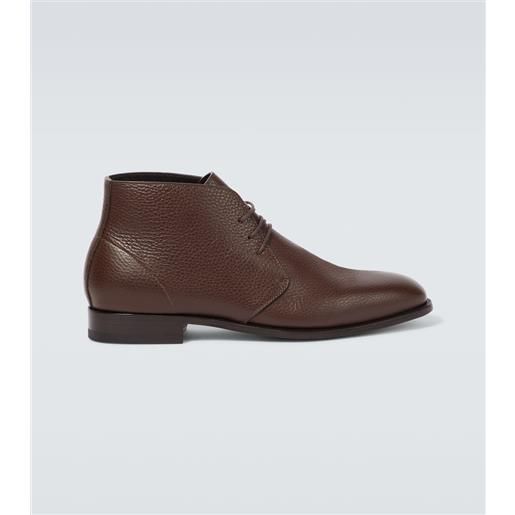 Manolo Blahnik stivaletti berwick in pelle