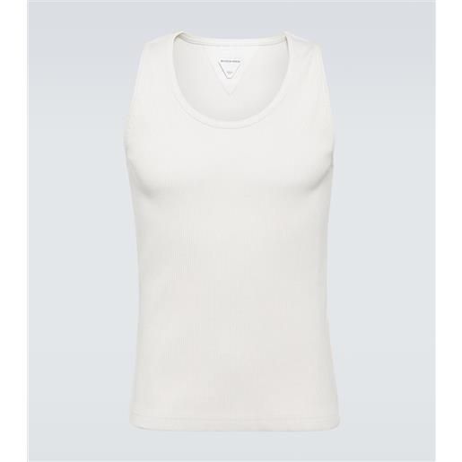 Bottega Veneta tank top in jersey di misto cotone