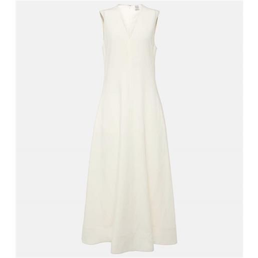 Toteme abito lungo in misto lino