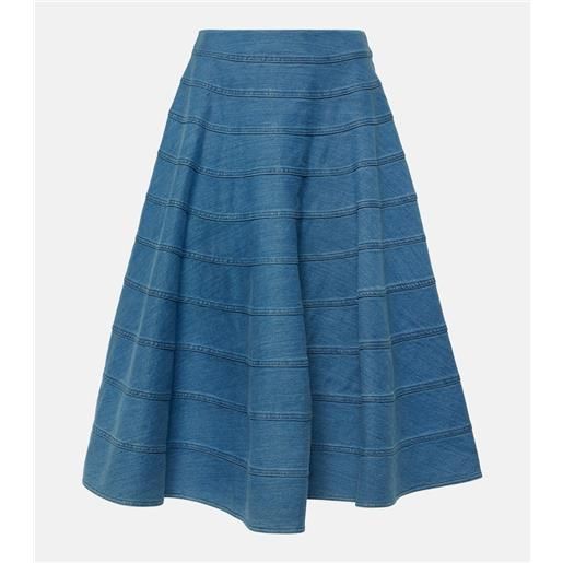 Altuzarra gonna midi grace in denim