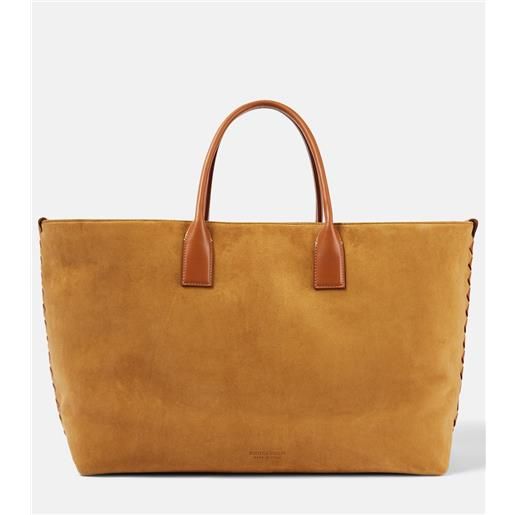 Bottega Veneta borsa cabat large in suede