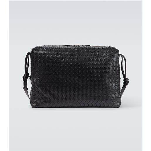 Bottega Veneta borsa da viaggio loop large in pelle