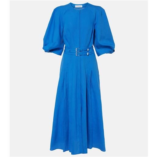 Gabriela Hearst abito lungo elea in lino