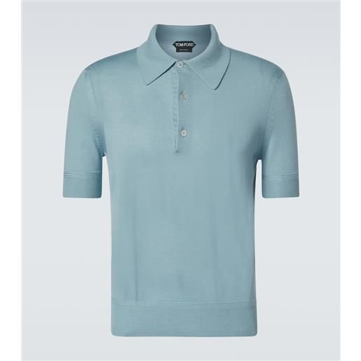 Tom Ford polo in cashmere e seta
