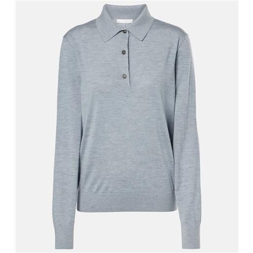 The Row polo harlette in cashmere