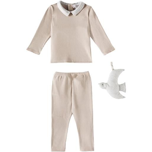 Bonpoint baby - top, pantaloni e peluche denice
