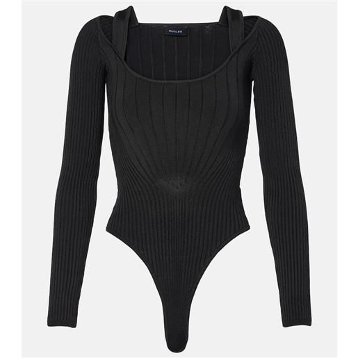 Mugler body in maglia