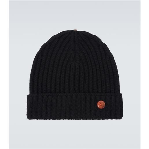 God's True Cashmere berretto molly hogan in cashmere a coste