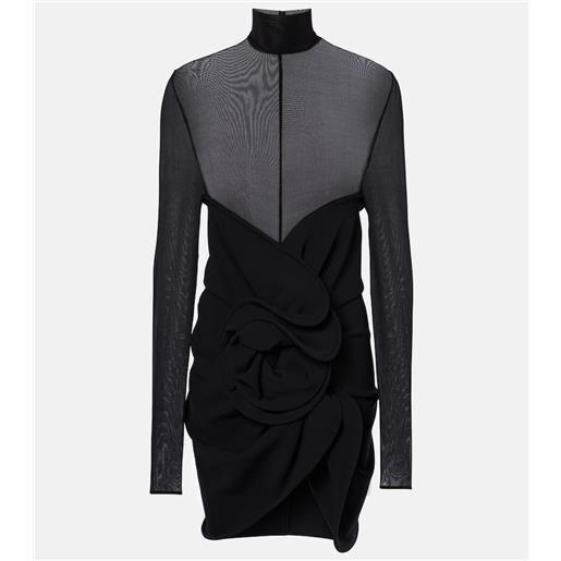 Magda Butrym abito corto in misto lana