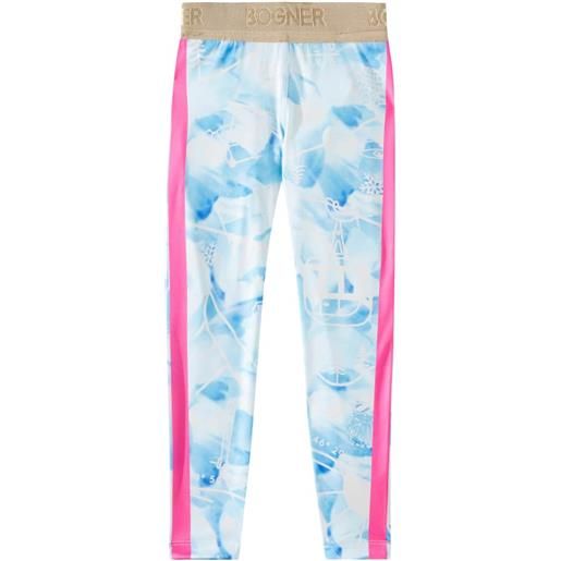 Bogner Kids leggings lenya con stampa