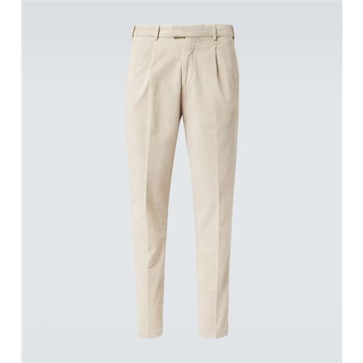 Thom Sweeney pantaloni regular in velluto a coste